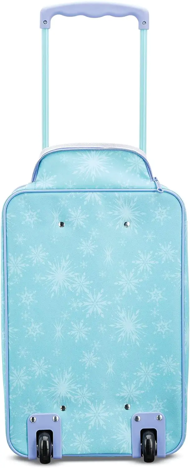AMERICAN TOURISTER Kids Disney Softside Upright Luggage, Telescoping Handles, Frozen, Carry-On 18-Inch