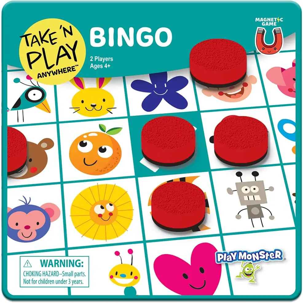 PlayMonster Take N Play — Matching Game — Easy to Use, Hard to Lose — Fun on the Go Travel Game — For Ages 3+