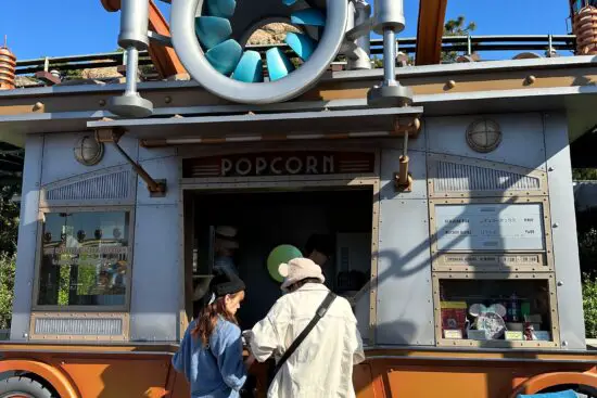 Popcorn Stall at DisneySea