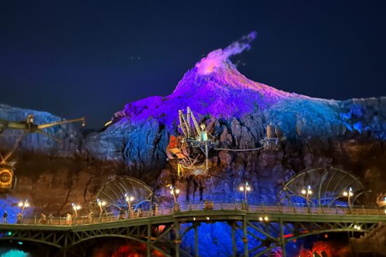 DisneySea at night