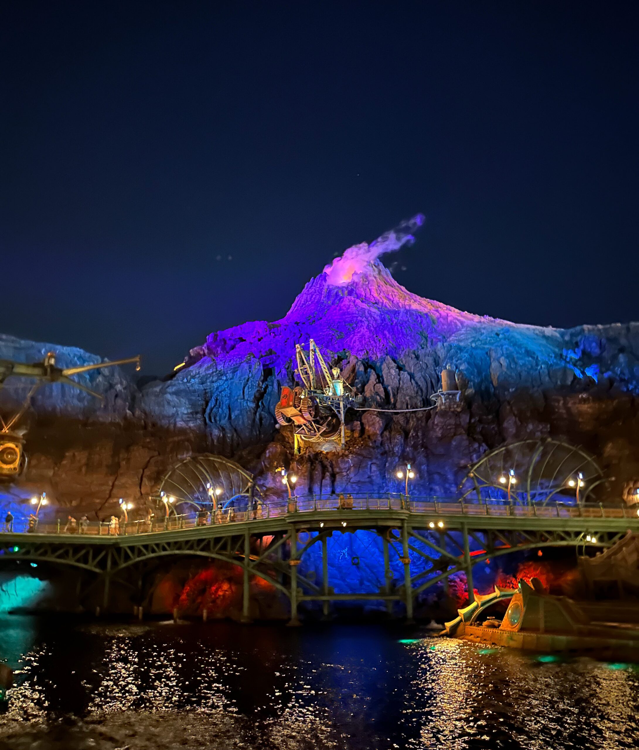 DisneySea at night